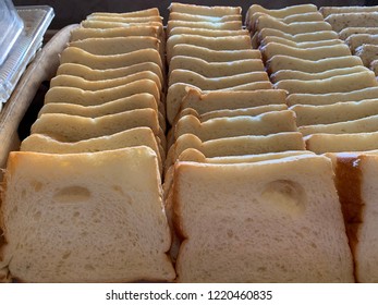 A row of bread