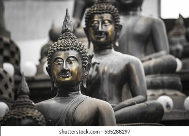 Lord Buddha Black And White Stock Photos Images