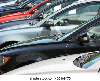 Row Of Cars