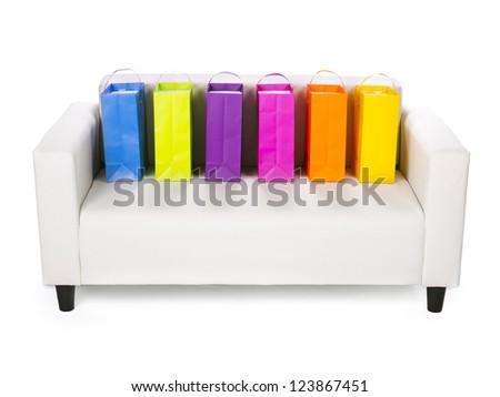 Similar – multi-colored paper shopping bags