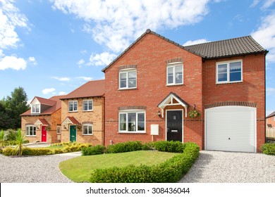 Row Of Elegant New Houses