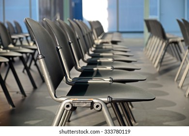 Row Of Empty Chairs