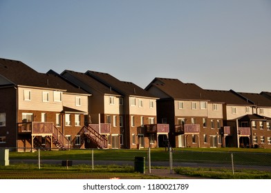 Row of homes