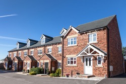Row Of New Terraced Houses