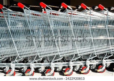 Similar – Image, Stock Photo LET’S GO SHOPING