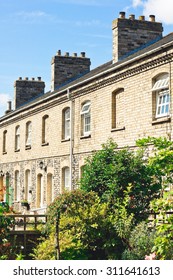 A Row Of Town Houses In Sudbury, Suffolk