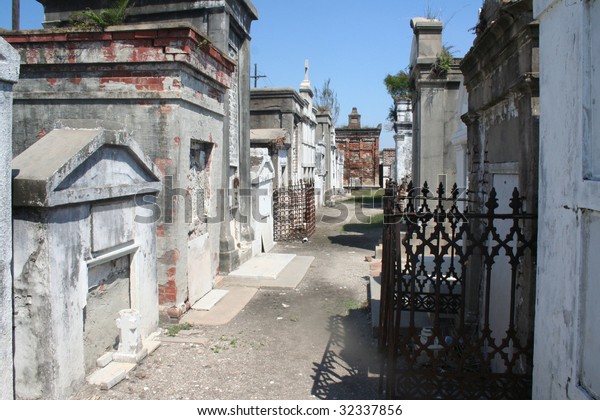 Row Very Old Tombs Crypts Historical Stock Photo (Edit Now) 32337856