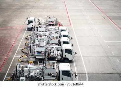 Row Of Viation Refueling Truck (Jet A1) For Airplane,  Aviation Fuel Services