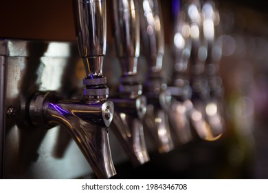 Row Wine Beer Taps Stock Photo 1984346708 | Shutterstock