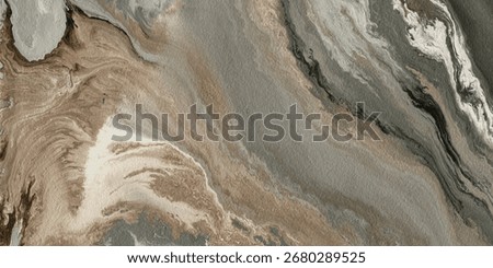 rown Bronze Liquid Marble Effect Porcelain Tile with Flowing Stone Texture