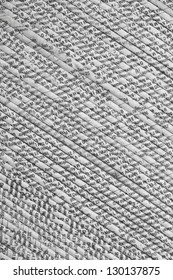 Rows of rolled newspaper background