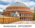 Royal Albert Hall building in London, UK
