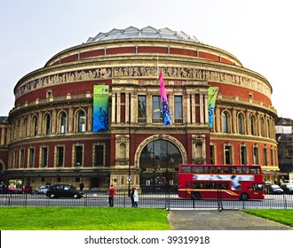 Royal Albert Hall Building In London England