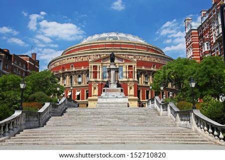 The Royal Albert Hall in London 
