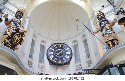 Royal Arcade Clock Melbourne 