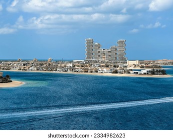 Royal Atlantis over palm Jumeirah - Shutterstock ID 2334982623