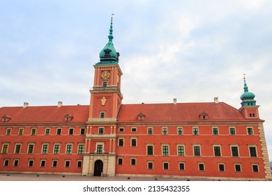 Royal Castle in Castle Square in Warsaw, Poland