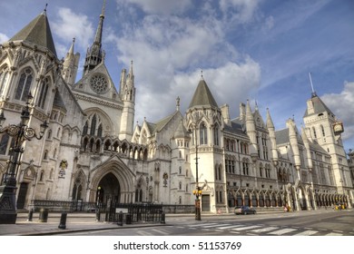  Royal Courts of Justice in London England