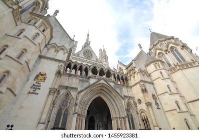 Royal Courts Of Justice London UK