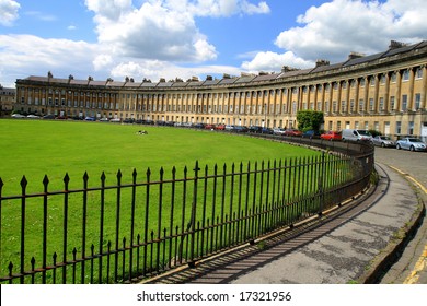 Royal Crescent At Bath