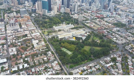 Royal Exhibition Building Melbourne Helicopter