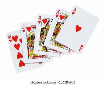 27.693 Royal Flush Cards Images, Stock Photos, 3D objects, & Vectors ...