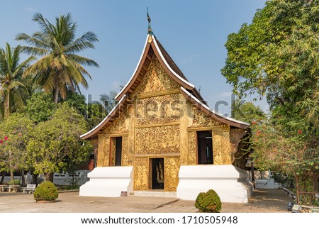 Royal Funeral Carriage House at Wat Xieng Thong, Luang Prabang, Laos