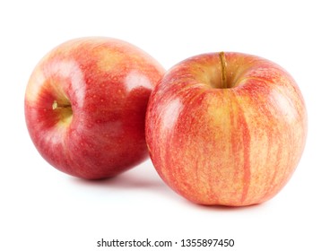 Royal Gala Apple Isolated On White Background.