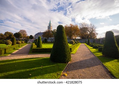 Royal Hospital Kilmainham Gardens In Dublin City, Ireland