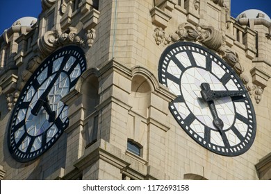 Royal Liver Building In Liverpool