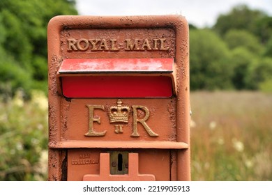 Royal Mail Box With EIIR Sign UK