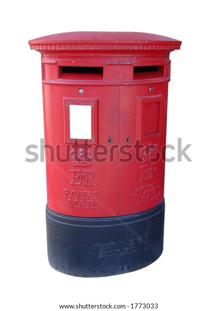 Plastic royal mail post box sign Plastic royal mail post box sign