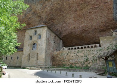 Royal Monastery Of San Juan De La Peña In Jaca, Spain.