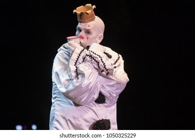 Royal Oak, MI / USA - March 17, 2018. Puddles Pity Party Performs At Royal Oak Music Theatre.