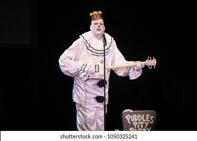 Royal Oak, MI / USA - March 17, 2018. Puddles Pity Party Performs At Royal Oak Music Theatre.