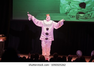 Royal Oak, MI / USA - March 17, 2018. Puddles Pity Party Performs At Royal Oak Music Theatre.