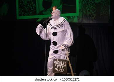 Royal Oak, MI / USA - March 17, 2018. Puddles Pity Party Performs At Royal Oak Music Theatre.