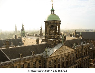 Royal Palace Of Amsterdam  Top View (Paleis Op De Dam)