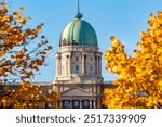 Royal palace of Buda in autumn, Budapest, Hungary