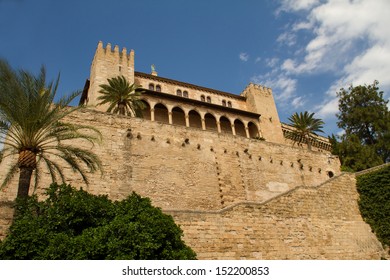 Royal Palace Of La Almudaina In Palma De Mallorca 