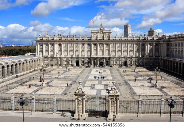 Royal Palace Madrid Official Residence Spanish Stock Photo Edit