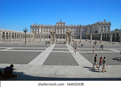 Royal Palace Of Madrid, Spain