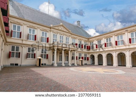 Royal Palace (Noordeinde) in Hague, Netherlands
