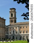 The Royal Palace of Turin seen from the gardens 