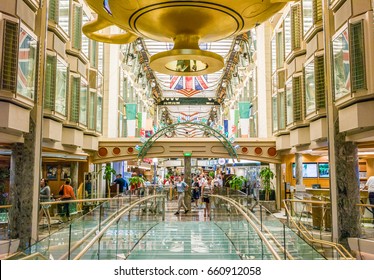 cruise ship interior