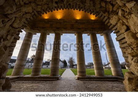 Royal salt work complex in Arc-et-Senans, UNESCO World Heritage Site, Franche Comte, France