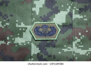 Royal Thailand Army Wings Rank Uniform Stock Photo 1391189384 ...