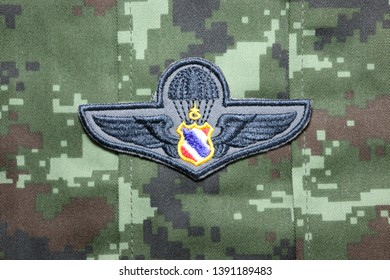 Royal Thailand Army Wings Badge Ranger Stock Photo (Edit Now) 1390791371