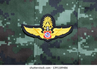 Royal Thailand Army Wings Rank Uniform Stock Photo 1391189486 ...