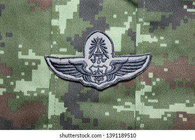 Royal Thailand Army Wings Rank Uniform Stock Photo 1391189510 ...